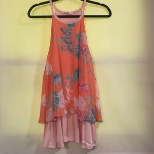 2/$25 or 3/$30…..Flowy tropical print blouse from Pink Lily